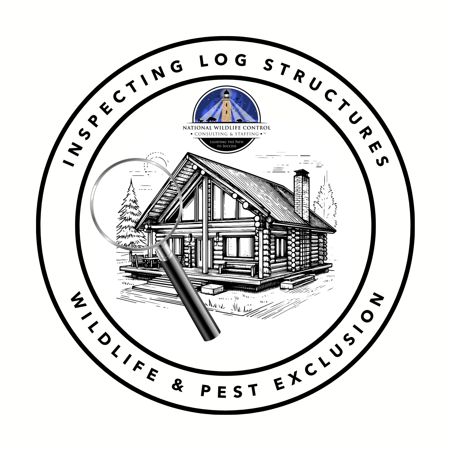 FINAL - Logo Inspecting Log Structures Wildlife & Pest Exclusion FINAL - Logo Inspecting Log Structures Wildlife & Pest Exclusion